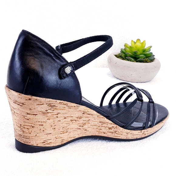 TEVA RIVIERA STRAPPY WEDGE SANDALS - Picture 2 of 16